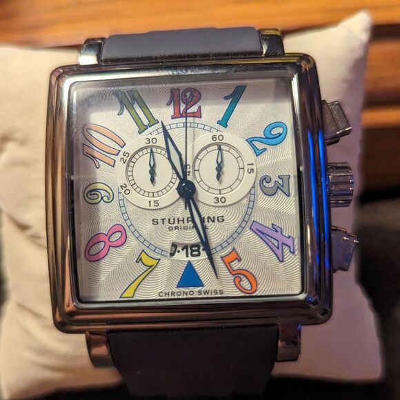 Stuhrling Manchester Sport Chrono 149BX2 Quartz‎ 47mm Classic